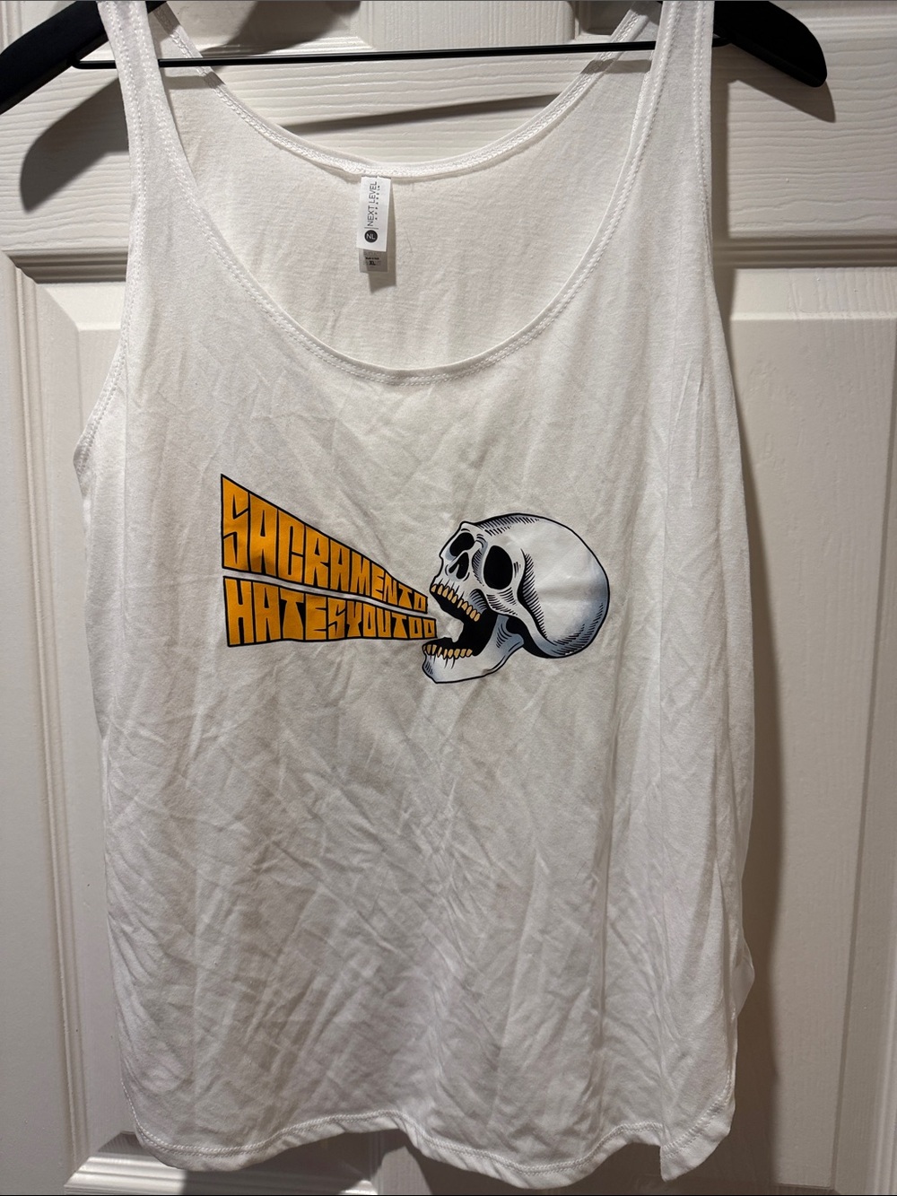 Sacramento Hates You Too Women’s XL tank top